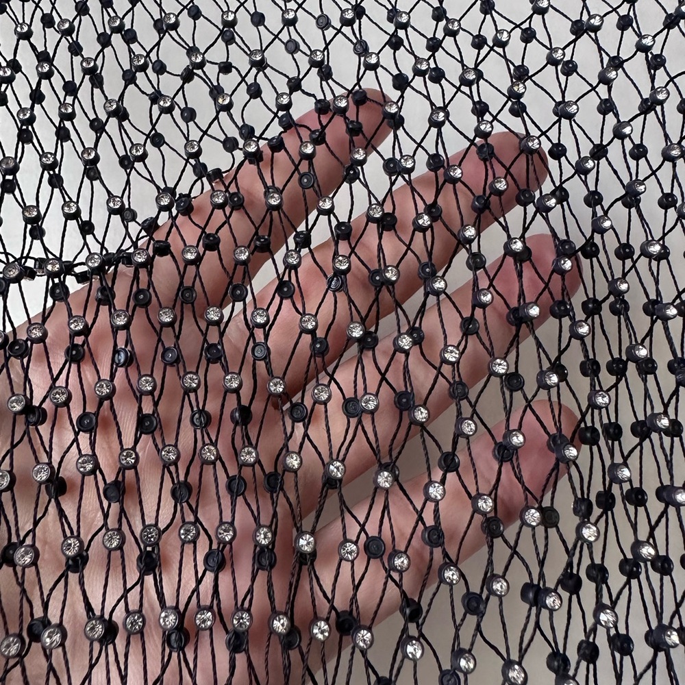 Festival Rhinestone Fish Net Dress - Picture 6 of 8